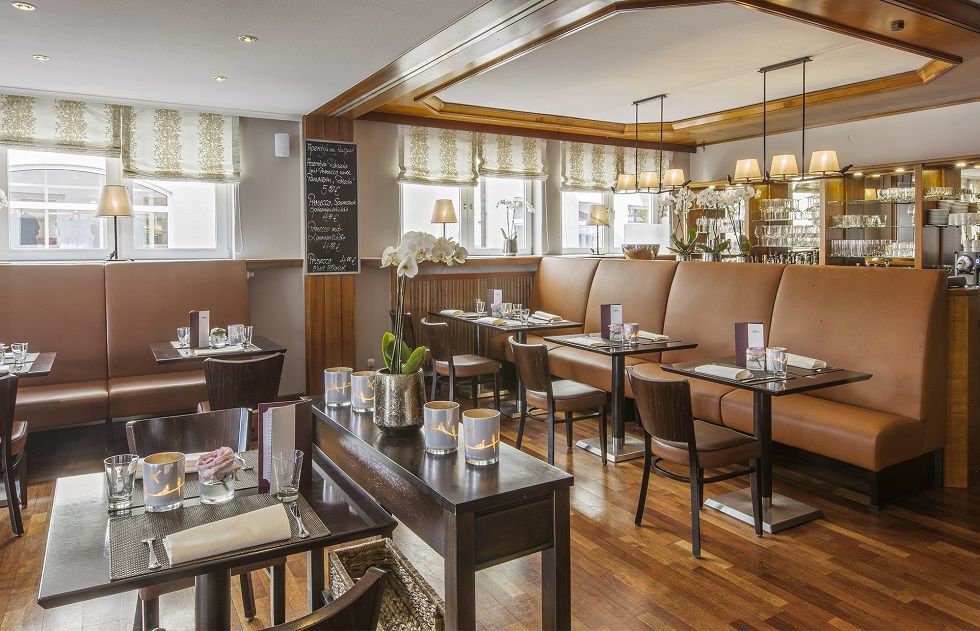 Romantik Hotel Schubert Lauterbach レストラン 写真